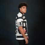 Baseball T-shirt Casual Polo Collar - Image 4