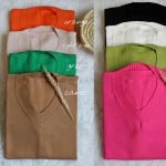 Sweater Vest Casual Women V-neck - Image 5