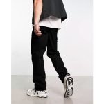 Oversized Cargo Gabrdine In Black – New - Image 2