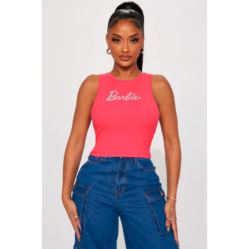 10 Barbie Racerback Tank - 4Colors - Image 1