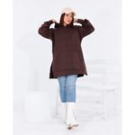 Long Relaxed-fit Hoodie Stylish Women